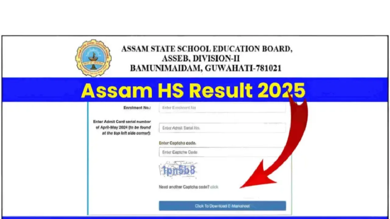 AHSEC Assam HS Result 2025: Check at ahsec.assam.gov.in - Date, Time & How To Check