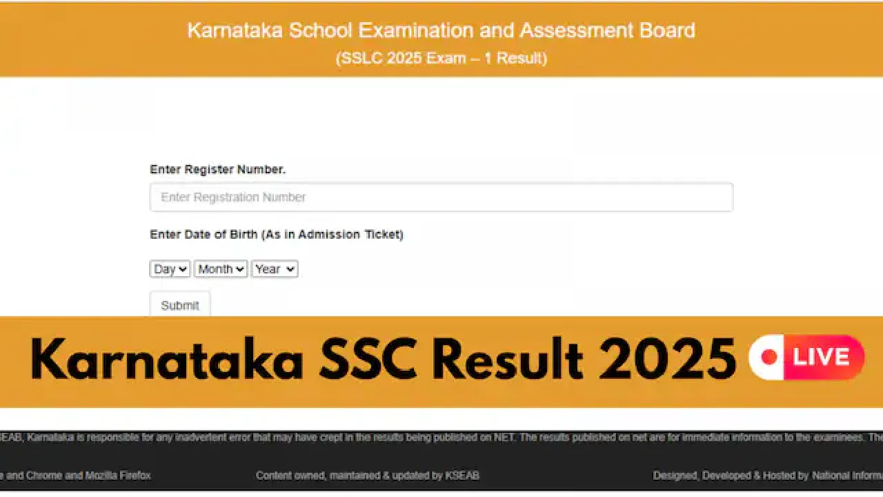 Karnataka Examination Result 2025: Latest Updates & Direct link